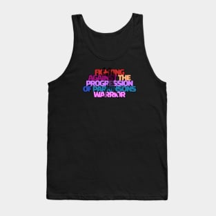 Parkinsons Warrior Fighting Against The Progression Tank Top